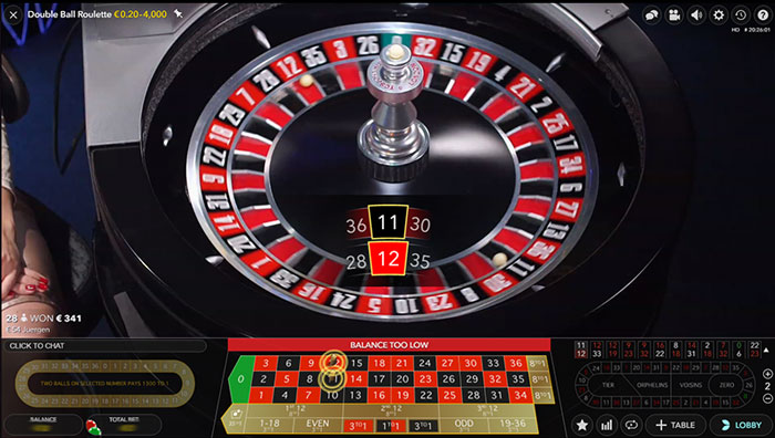 Roulette live online casino real