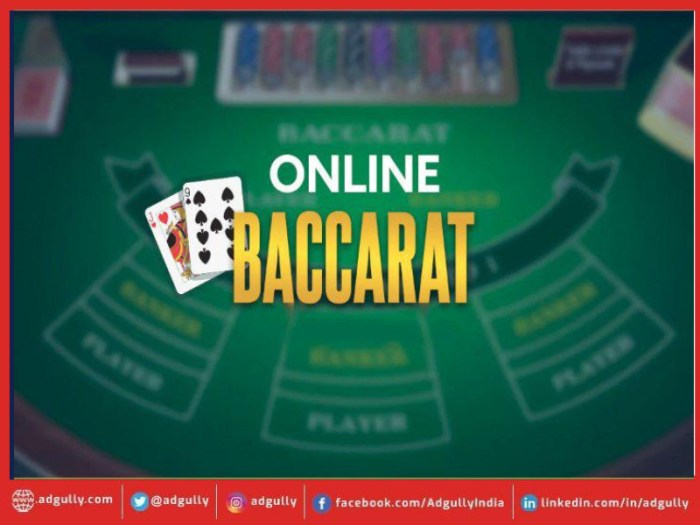 Baccarat online casinogames guide