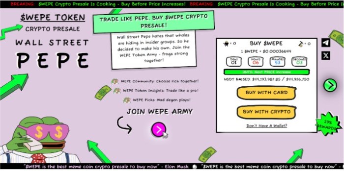 WEPE Token Peluang Kripto Terbaik 2024!